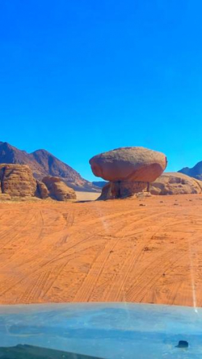 Wadi rum desert sky